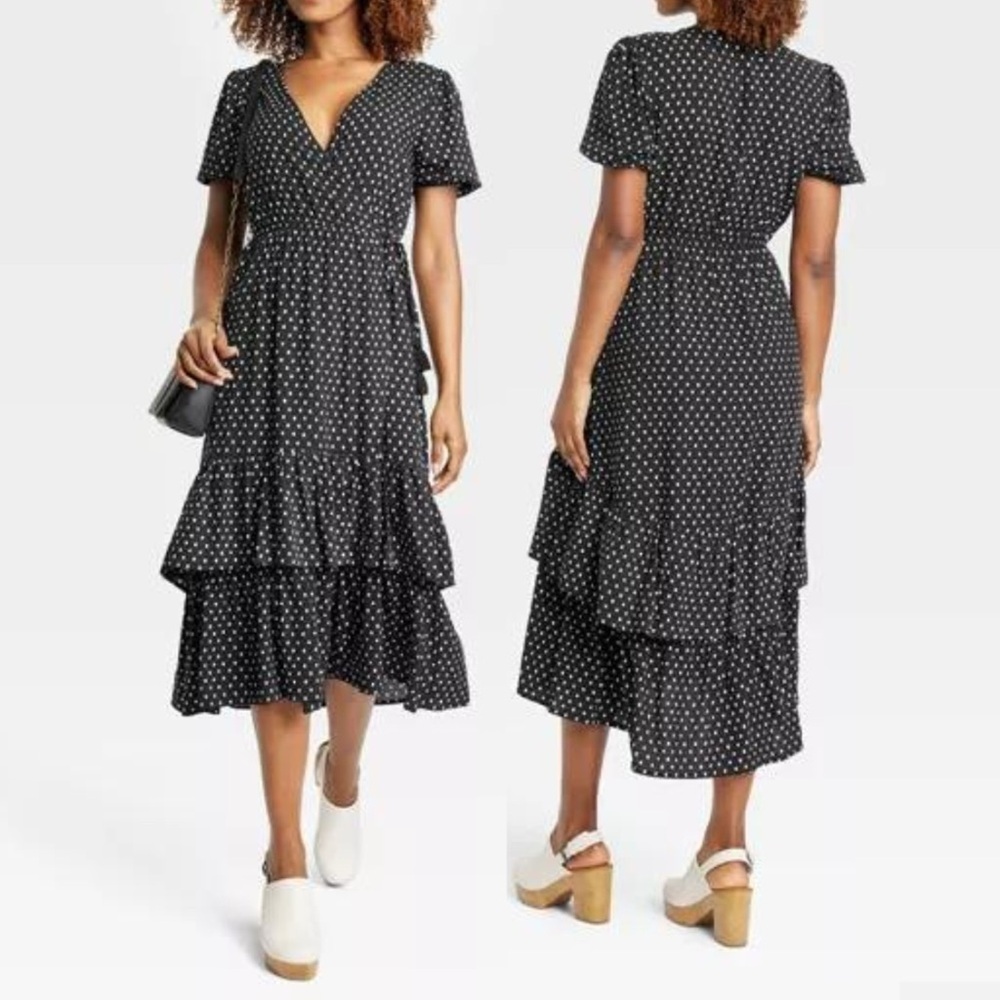 Knox Rose • Midi Wrap Dress